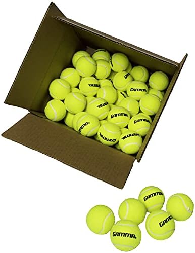 Gamma Basınçsız Tenis Topları-Sağlam, Tekrar Kullanılabilir ve Taşınabilir, Uygulama, Eğitim ve Öğretim için İdeal, Tüm Mahkeme