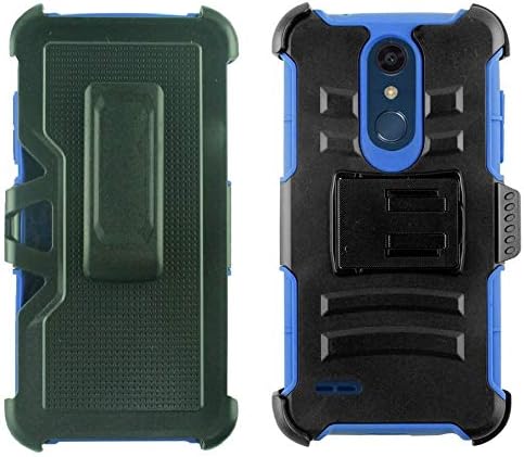 LG Xpression Artı X410ASR-Defender Combo Kılıf Kapak (Siyah & Mavi)