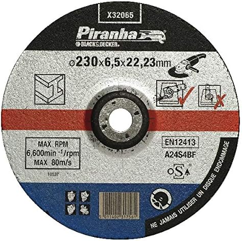 Piranha DPC Metal Taşlama Diski, 230 x 22 x 6 mm