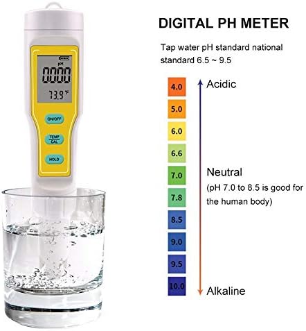 Bevve Koleksiyonu Enstrüman Ph Ölçer Dijital Protable LCD Dijital PH ölçer Kalem Test Doğruluk 0.01 Akvaryum Havuz Suyu Otomatik