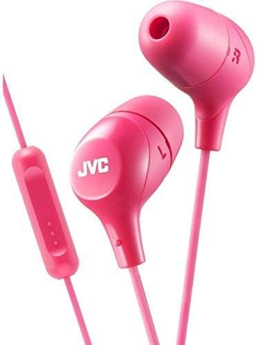 JVC Bellek Köpük Kulaklık Hatmi Bellek Köpük Kulaklık Mic ile Pembe (HAFX38MP)