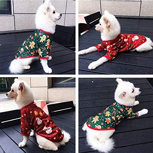 Worderful Köpek Noel Zencefilli Adam Giysileri Iki Ayak Giysiler ıçin Yeni Yıl Kostüm Teddy Bear Pomeranian Kedi Pet