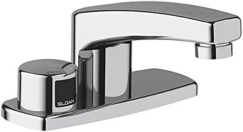Sloan Sensör 2 Montaj, 2 Delikli Banyo Bataryası, Parlak Krom