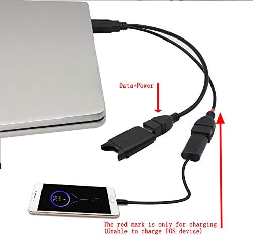 30 cm USB Splitter Kablo 2.0 1 Erkek 2 Kadın Jack Y Splitter Hub Adaptör Kablosu YOUCHENG Tablet Bilgisayarlar ve Cep Telefonları