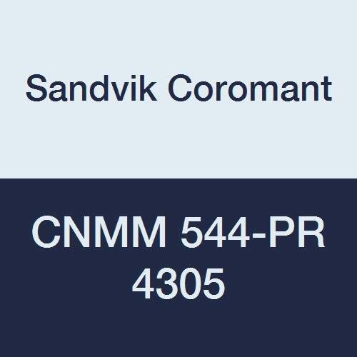 Sandvik Coromant, CNMM 544-PR 4305, Tornalama için T-Max P Kesici Uç, Karbür, Elmas 80°, Nötr Kesim, 4305 Kalite, Ti (C, N)