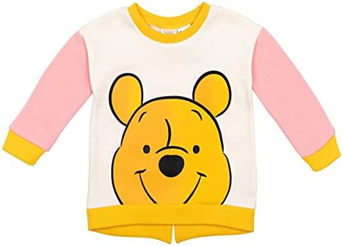 Disney Winnie The Pooh Kız Polar Raglan Kazak ve Pantolon Seti