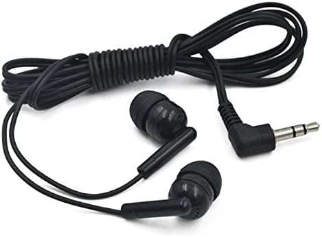 BigBigHundred Kulak içi Kulaklık Kablolu Kulaklık Kulaklık 3.5 mm Fiş Akıllı Telefon PC Dizüstü Tablet Mp3 Stereo Kulaklık-Siyah