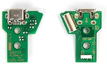USB Şarj Portu 12 Pin Devre JDS-040 için Sony için PS4 Pro Denetleyici