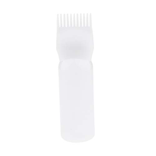 Milageto Boş Saç Boyası Aplikatör Dağıtım Fırça Salon Boyama Şişe 60 ml 3 adet