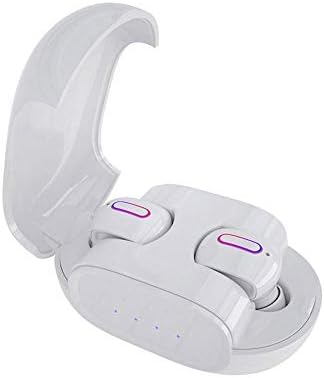 CHENGGUAN Kablosuz Kulaklıklar, Şarj Kılıflı Bluetooth 5.0 Kulak İçi Kulaklıklar, Kulak Şarj Göğüs Kulakiçi Touch-Off TWS (Renk: