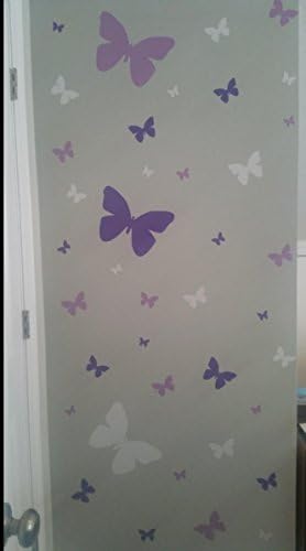 Kelebek Duvar Çıkartmaları Güzel Kızlar duvar çıkartmaları Duvar Sanatı vinil Çıkartmalar Yatak Odası Kabuğu ve Sopa Çocuk