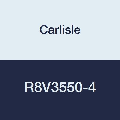 Carlisle R8V3550-4 Kauçuk Kama Bantlı Sarılı Kalıplı Bantlı Kayışlar, 356.5 Uzunluk, 1 Genişlik, 17/32 Kalınlık, 48 lb.