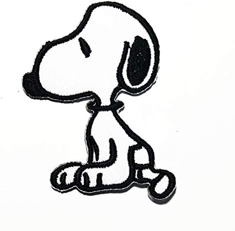 Beagle Köpek Rüya Köpek lbe sad Karikatür Logo Yama Işlemeli Dikiş Demir On Yamalar Rozeti Çanta Şapka Kot Ayakkabı T-Shirt
