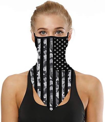 Ashley Dikişsiz Çok Fonksiyonlu Yüz Maskesi Bandans Kulak Döngüler Boyun Tozluk Balaclava Erkekler Kadınlar için Açık Havada