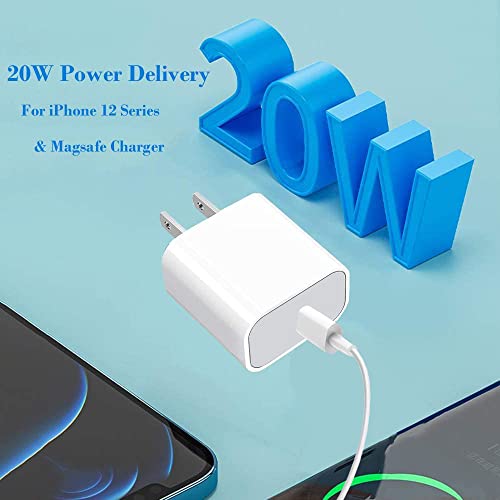 [Apple MFi Sertifikalı] iPhone Şarj Cihazı, Belcompany 20W USB C Güç Teslimatı Hızlı Duvar Şarj Cihazı Seyahat Fişi 6.6 FT