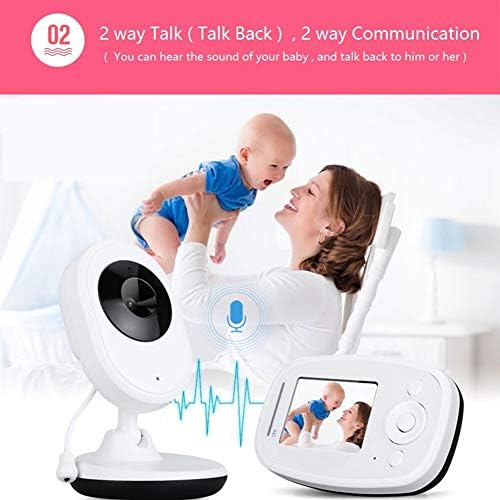 DBM - TOR Kablosuz Video bebek izleme monitörü ile dijital kamera 2.4 inç TFT LCD bebek izleme monitörü ile IR Gece Görüş Interkom