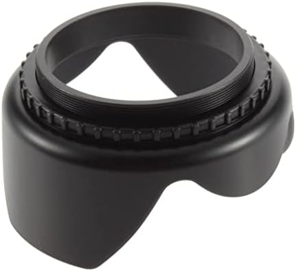 Kamera Lens Filtre 58mm UV Filtre Lens Hood için EOS 2000D 4000D 1500D 3000D 90D 1300D 800D 750D Rebel T7 T100 T7i T6 T6i ile