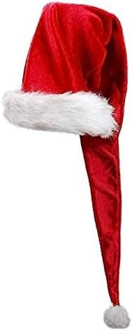 DDPD Noel Yeni Yıl Şenlikli Tatil Parti Malzemeleri Noel Noel Baba Şapka Süper Uzun Yenilik Noel Süsler Tatil Parti Dekorasyon