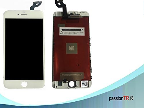 Beyaz Için İphone 6 S Artı 5.5 İnç LCD Ekran Değiştirme Tam Digitizer Meclisi Çerçeve Set Ön Cam 3D Dokunmatik Ekran ile Gerekli