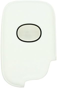 SEGADEN Silikon Kapak Koruyucu Kılıf Tutucu Cilt Ceket ile Uyumlu LEXUS 4 Düğme Akıllı Uzaktan Anahtar Fob CV2420 Beyaz