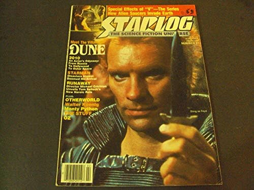 Starlog 91 Şubat 1985 Dune, V Serisi için Özel Efektler, 2010