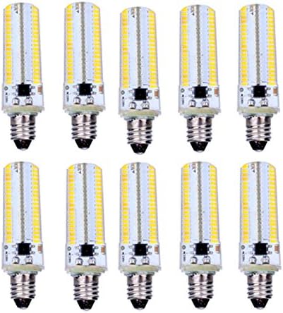 Welsun LED ampul ışık E14/G9/G4/E17/ G8 / E12 / E11 / BA15D 5 W 400-450LM Sıcak/Soğuk Beyaz kısılabilir LED ışık (AC 110 V/AC