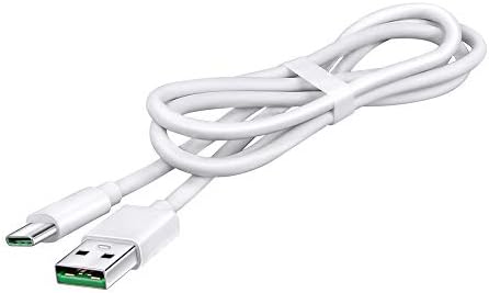 WeGuard 3.3 ft Beyaz 5A Hızlı USB-C Tipi-C Şarj şarj kablosu kablosu Sony Xperia XZ Premium XA1 Ultra Güç Veri senkronizasyon
