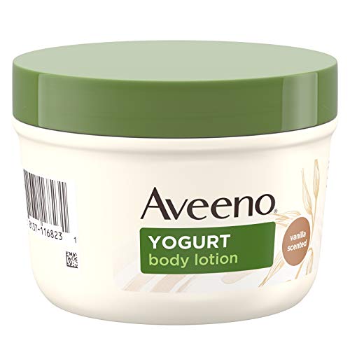 Aveeno Active Naturals Günlük Nemlendirici Vücut Yoğurt Nemlendirici, Vanilya ve Yulaf, 7 oz, 7 Ons