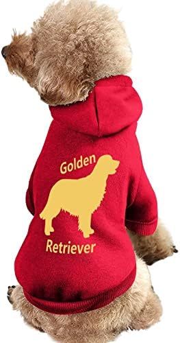 Golden Retriever Köpekler Kapüşonlu Sweatshirt Pet Hoodies Giyim Kazak Kedi Gömlek