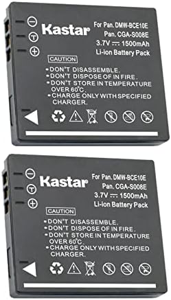 Kastar 1-Pack DMW-BCE10 / CGA-S008 Pil Değiştirme için Panasonic Lumix DMC-FX30EG-K DMC-FX30EG-S DMC-FX30EG-T DMC-FX30GK DMC-FX30K
