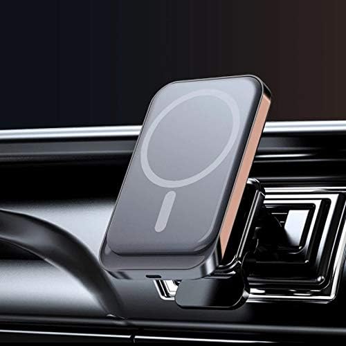 WALNUTA 15 W Araba Cep Telefonu Kablosuz Şarj Adsorbe Edilebilir Mini Hızlı Kablosuz Şarj Standı (Renk: Beyaz)