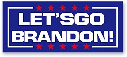 10 adet Lets Go Brandon Sticker-Lets Go Brandon Araba Tampon Çıkartması-Komik Süslemeler