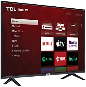 TCL 43S435 43 inç LED 4 Serisi Roku Akıllı 4K UHD TV (Yenilendi)