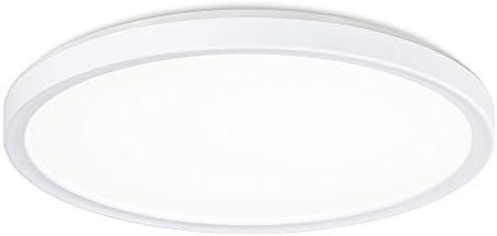 Navaris LED Gömme Montaj tavan ışık-11.5 Çap Yuvarlak Havai Lamba aydınlatma armatürü için Yatak Odası, Mutfak, oturma Odası