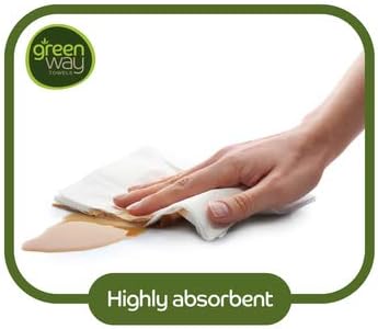Greenway Havlu Bambu Kağıt Havlu Çevre Dostu Ürünler-Makinede Yıkanabilir / Tekrar Kullanılabilir - * * * Ücretsiz Yıkama Torbası