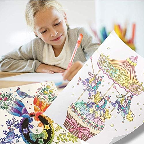 108 ADET Sanatçılar Çizim Setleri 48 Renk Glitter ve 60 Renk Çift İpucu Fırça Kalemler