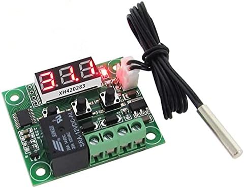 DLDQMY XH-W1209 dijital ekran sıcaklık kontrol cihazı Hassas sıcaklık kontrol cihazı Sıcaklık Kontrol Anahtarı Mini temperatur