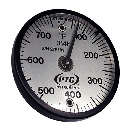 PTC 314F Manyetik Yüzey Termometresi 50 ° ila 750°F