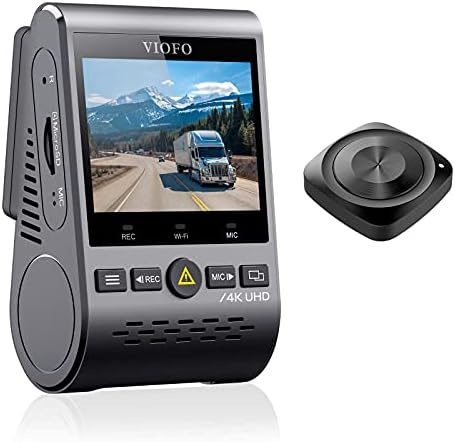 【Bundle: VIOFO A129 Pro ile GPS + Bluetooth Remote】 VIOFO A129 Pro 4 K Çizgi Kam 3840x2160 P Ultra HD 4 K Dash Kamera w/ Sony