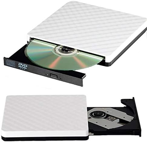 Harici USB 3.0 DVD RW CD Yazıcı, Taşınabilir CD DVD Sürücü Oynatıcı Dizüstü Masaüstü için Harici CD Yazıcı Okuyucu Yazar Disk