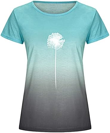 UNBRUVO kadın Artı Boyutu Bluzlar Henley Crewneck Tunik Flowy T Shirt Tops