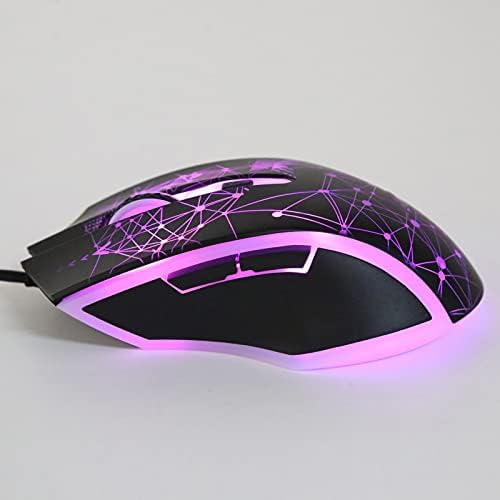 Xuzuyıc Gaming Mouse / Kablolu Parlayan / 800-2400 DPI Programlanabilir / 6-Key / Bilgisayar Fareler Aksesuarları / Ofis ve