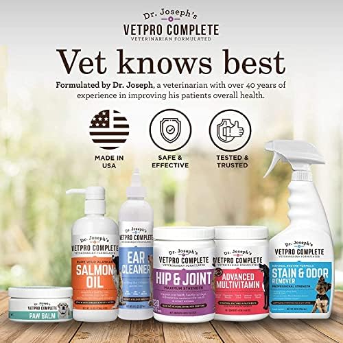VetPro Köpek Kalça ve Eklem Takviyesi-Glukozamin, Kondroitin, MSM, Zerdeçal, C Vitamini, Omega 3 ile Ağrı ve İltihap Giderici