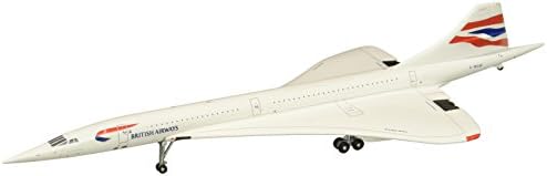 İkizler Jetleri GJBAW1667 British Airways Aerospatiale Concorde G-BOAF 1: 400 Ölçekli