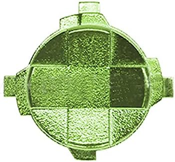 Krom Yön Düğmesi Alüminyum D-Pad Dpad D pad Xbox Serisi X/S Denetleyicisi için Anahtar Düğmesi Değiştirme (Yeşil)