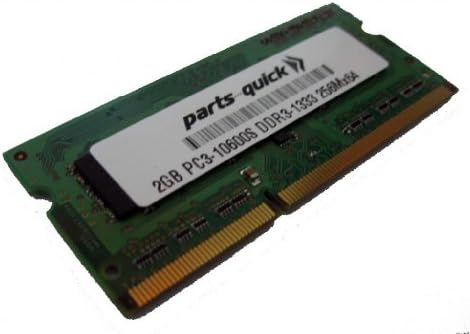parçaları-hızlı 2 GB DDR3 Bellek Yükseltme ıçin Acer Aspire One D255E-N55DQkk 10.1 Atom N455 Netbook PC3-10600 204 pin 1333