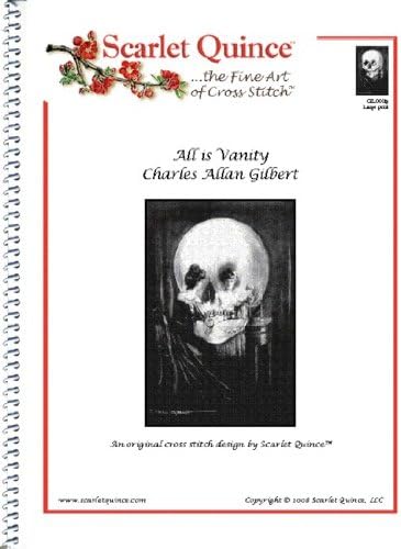 Scarlet Ayva GIL001 Tüm Vanity Charles Allan Gilbert tarafından Sayılan Çapraz Dikiş Grafik, Düzenli Boyutu Semboller