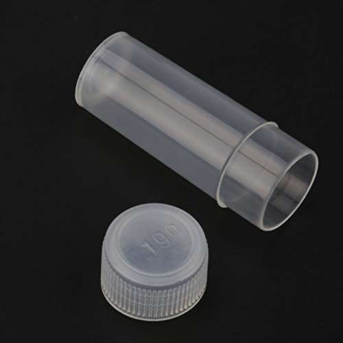 Örnek Konteynerler, 50 Adet 5ml Hacimli Plastik Test Tüpü Örnek Şişeleri Küçük Saklama Kabı
