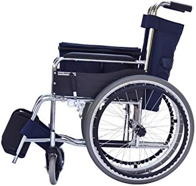 Oceanındw Katlanabilir Tekerlekli Sandalye-El Frenleri ve Yüksekliği Ayarlanabilir ayak dayama yerleri, Delinmeye Dayanıklı