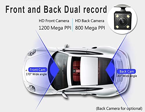 Özel Gizli Araba DVR için Benz Akıllı 2015 Döngüsü Kayıt İyi Gece Görüş Dashcam ile Dahili Hassas G-sensörler Araba Ön Kamera